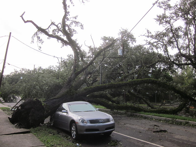Hurricane Isaac left damage across the Gulf Coast. Photo courtesy Flickr user Infrogmation of New Orleans.