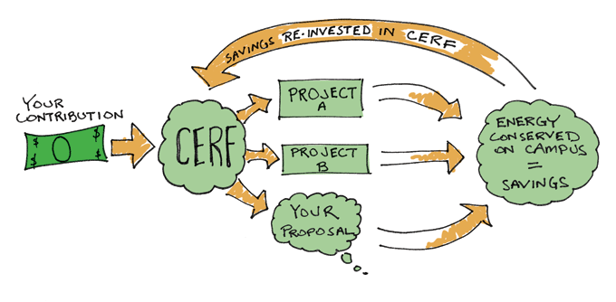 CERF is designed to be a self-sustaining project.