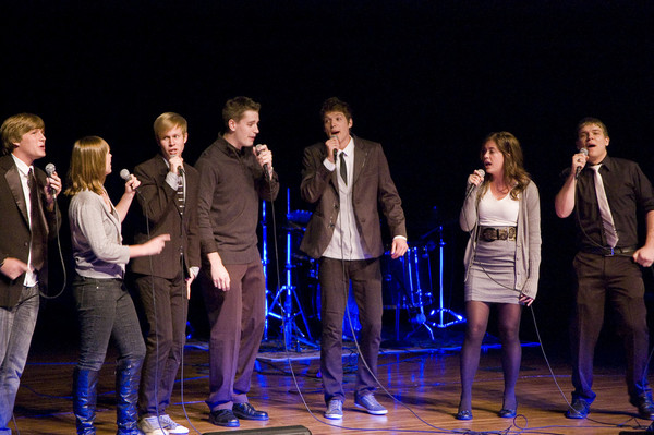 The competition often features a capella groups.  calvin.edu