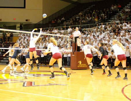Womens volleyball advances to Elite Eight