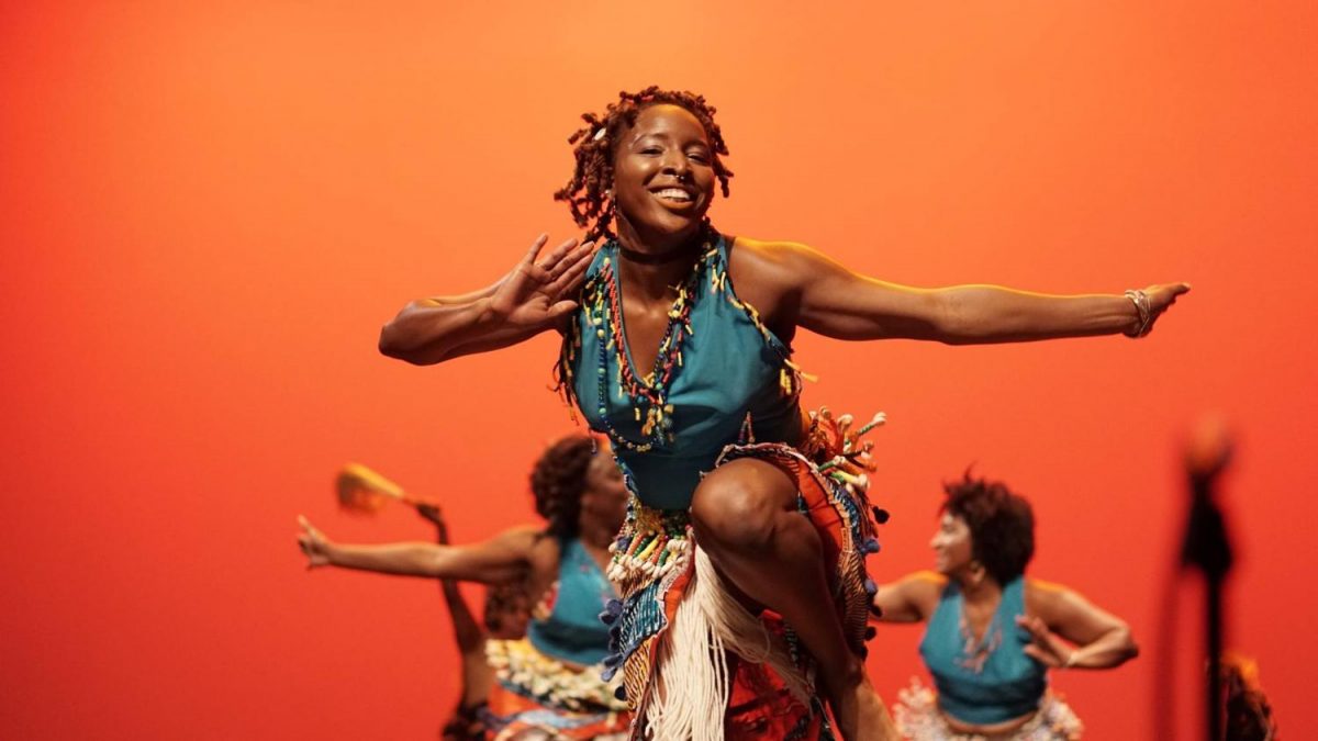 The Muntu Dance Theater of Chicago came to the CFAC last Saturday night. Photo by Jonathan Paul Henson.