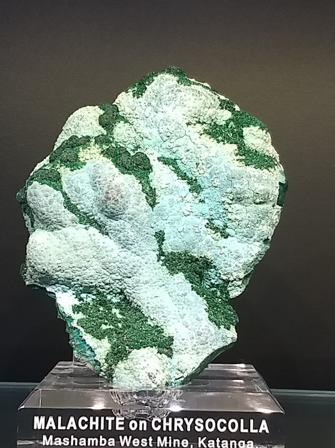 Malachite has been treasured for centuries for its color and supposed magical powers. Photo By Melissa Sorentino.