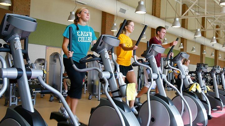 Longer hours at the Morren Fitness Center will make equipment and workout spaces available to students who are busy during the day. Photo courtesy calvin.edu.