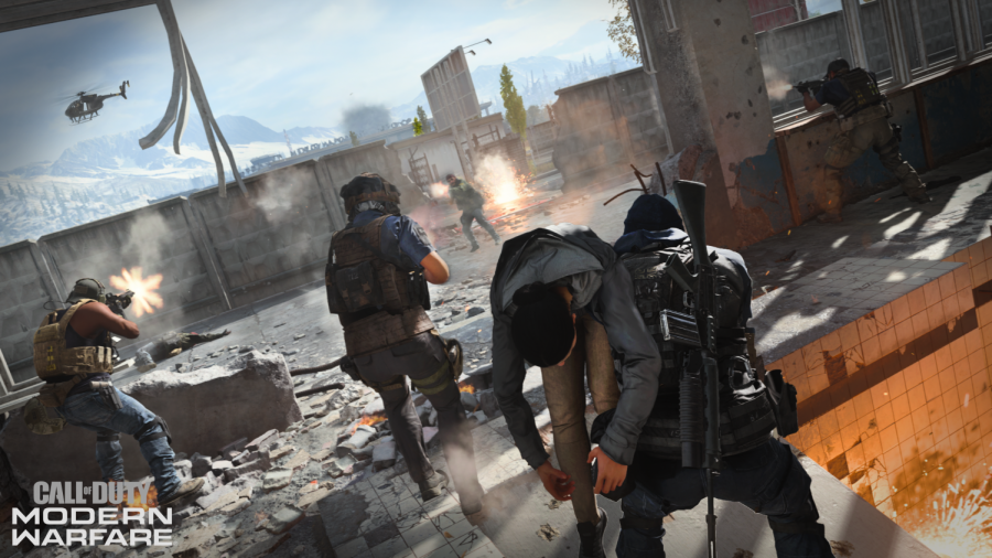 The Special Ops mode features cooperative online gameplay.