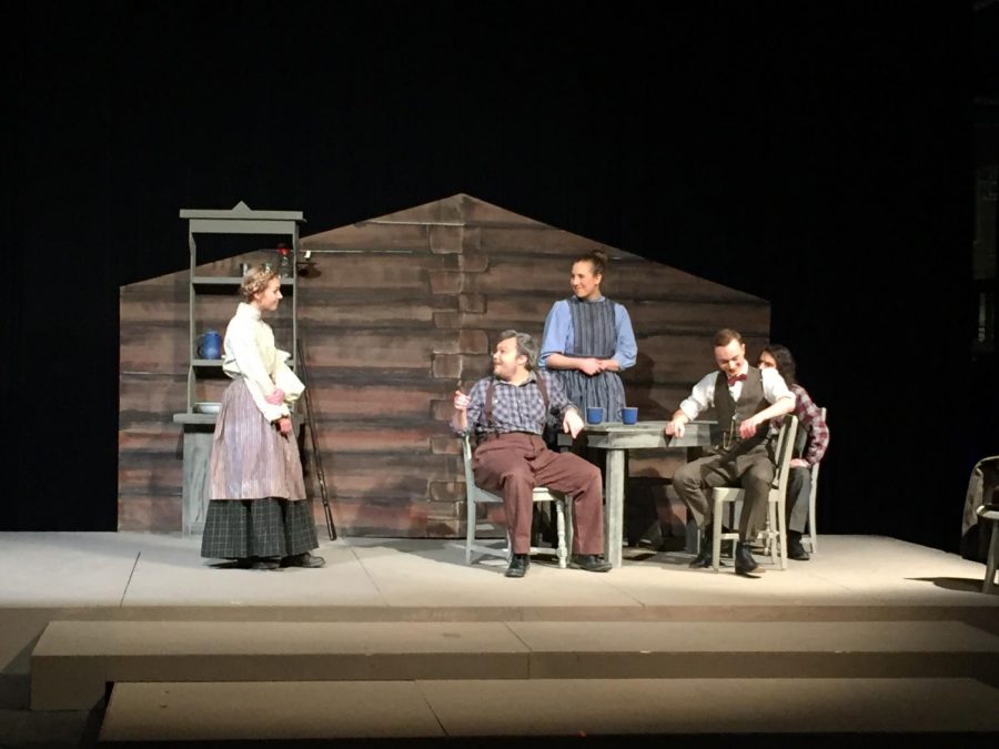 Students perform short plays in a lab theater setting this weekend. 