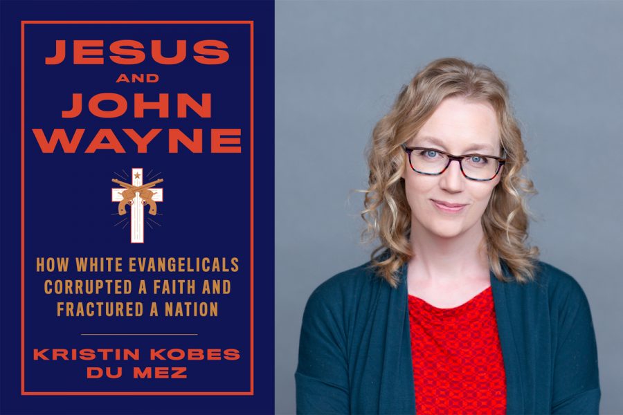Du Mez was inspired by Calvin students to trace connections between evangelical masculinity and militarism.