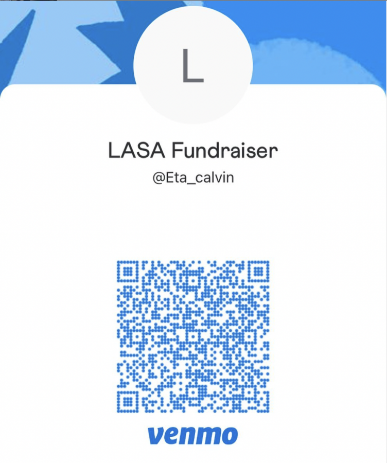 Donate to the fundraiser by using the QR code above.