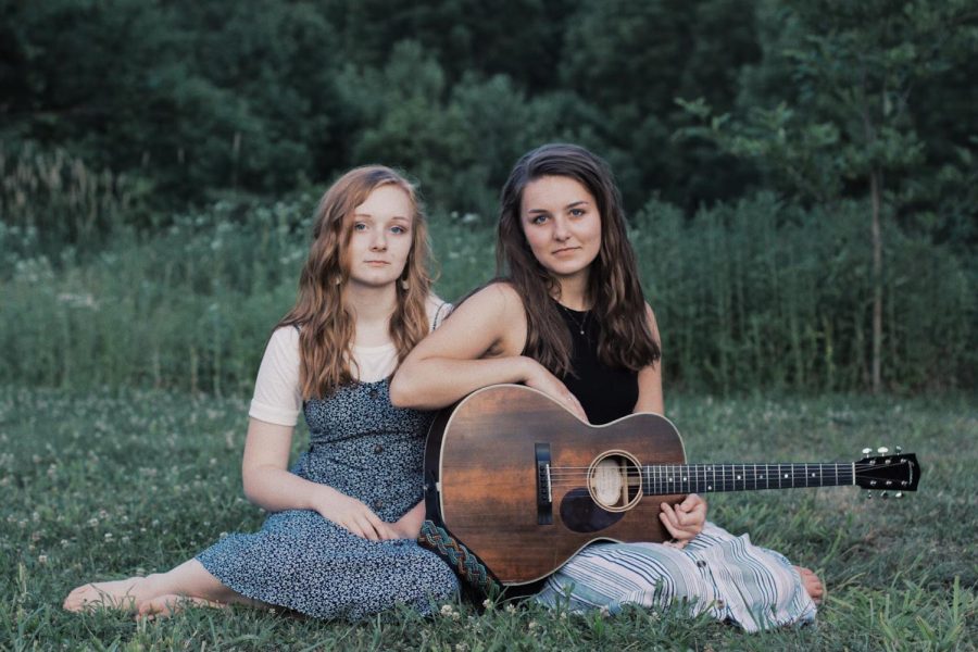 Junior Adelyn Roush and sister Ava have performed as a musical duo around their hometown of Nashville, Indiana. 