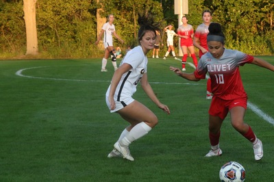 Calvin capitalized on two second-half goals to
notch a win in its first conference matchup.