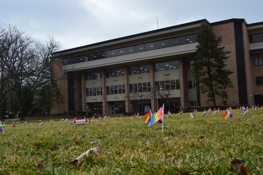 LGBTQ+ issues are a topic of hot debate at Calvin, where employment policies prohibit same-sex marriages.