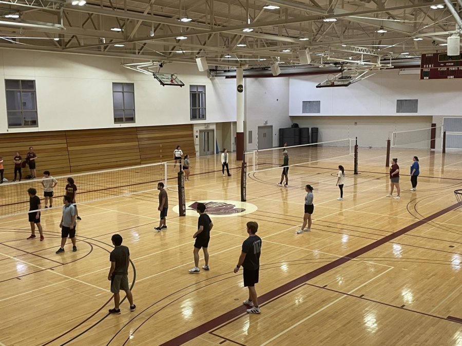 Calvin now has recreational and advanced leagues for basketball, volleyball, soccer, spikeball and flag football.