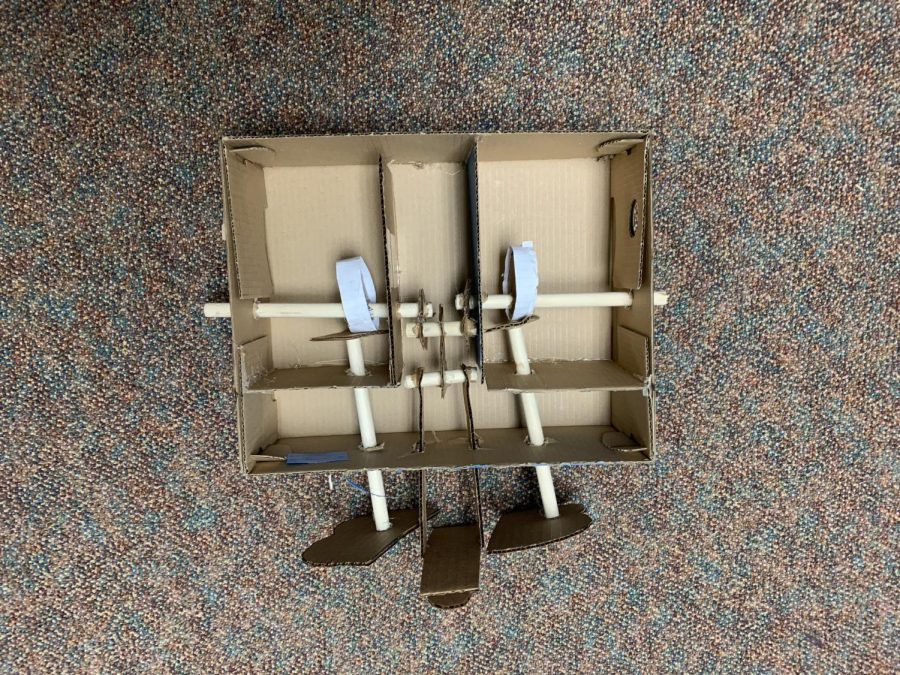 Schaafsma's ENGR 101 project: automata prototype 