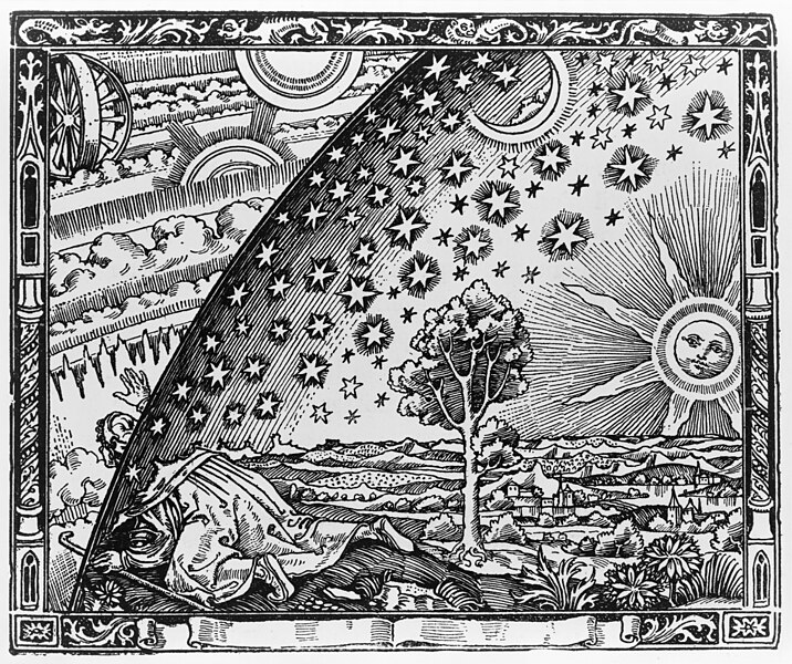 The+Flammarion+Engraving+%28pictured+above%29+shows+an+example+of+%E2%80%9Cfirmament+theory%E2%80%9D%2C+a+cosmology+found+in+the+Genesis+Creation+narrative.+Students+often+encounter+new+perspectives+on+Creation+in+their+core+religion+classes.+Image+from+the+public+domain.+%0A