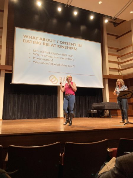On March 13 and 14, mother-daughter duo Sheila Wray Gregoire and Rebecca Gregoire Lindenbach gave two talks about sex education and purity culture.