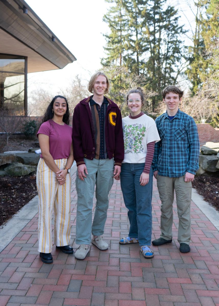 2024 CERF Team (left to right): Cherith Pickett, Jack Klop, Sofie Schumerth, Brandon Price. Photo courtesy of Jack Klop. 
