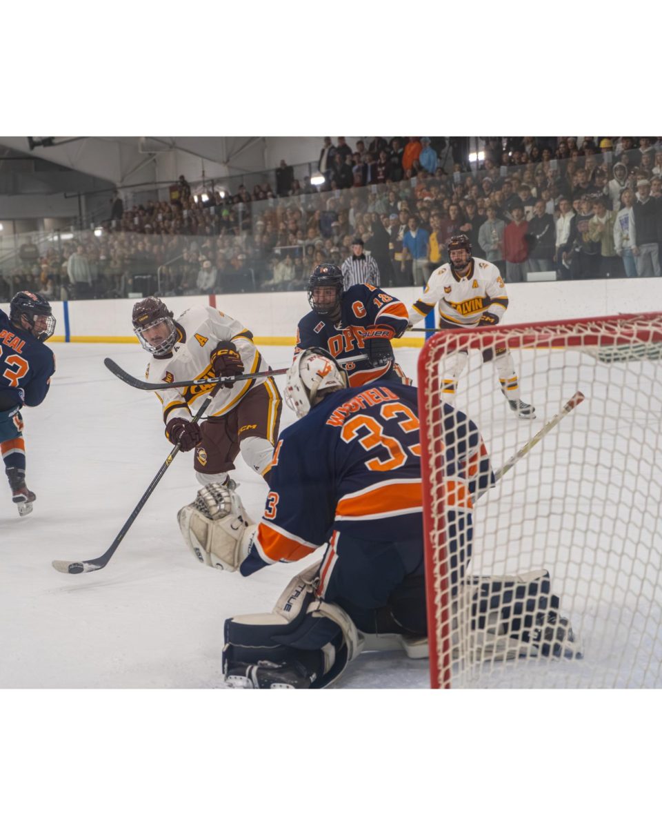 Calvin’s D1 hockey on hot streak as they climb to #4 in national rankings